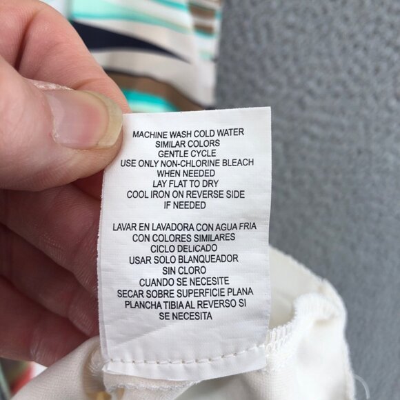 Speechless Dress Women Medium Multicolor Stripe Mini Shift Sleeveless Breathable - Picture 7 of 10